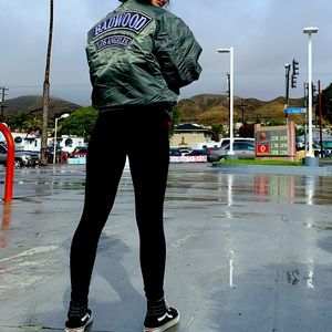 Badwood Bomber Army Green Jacket